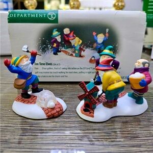 Department 56 Tee Time Elves